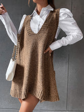 Load image into Gallery viewer, The Very Beginning Sweater Dress - MOCHA COLOR - Every Stitch Boutique
