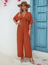 Load image into Gallery viewer, Palma Half Sleeve Jumpsuit
