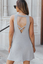 Load image into Gallery viewer, Grey Skies Dress with Pockets
