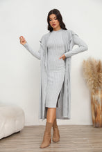 Load image into Gallery viewer, Angie Dress and Cardigan Set
