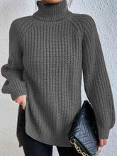 Load image into Gallery viewer, Winter Day Slit Sweater
