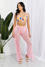 Load image into Gallery viewer, Marina Mesh Ruffle Cover-Up Pants
