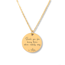 Load image into Gallery viewer, Custom Message Necklace
