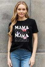 Load image into Gallery viewer, MAMA Butterfly Graphic Cotton T-Shirt
