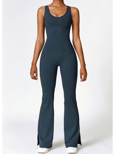 Fit and Flare Jumpsuit