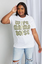 Load image into Gallery viewer, WIFE | MAMA | BOSS Graphic Tee
