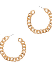 Load image into Gallery viewer, Chain Earrings - Every Stitch Boutique
