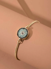 Load image into Gallery viewer, Evil Eye Bracelet - Every Stitch Boutique
