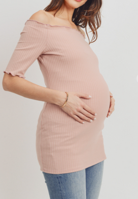 The Smitten Maternity Top - Every Stitch Boutique