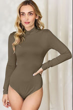 Load image into Gallery viewer, Basic Bae Full Size Mock Neck Long Sleeve Bodysuit
