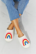 Load image into Gallery viewer, Rainbow Plush Slipper
