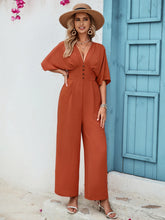 Load image into Gallery viewer, Palma Half Sleeve Jumpsuit
