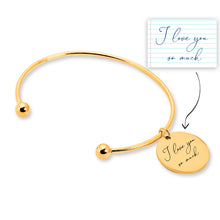 Load image into Gallery viewer, Handwritten Bangle
