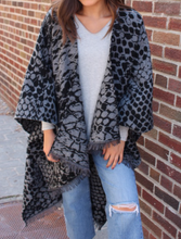 Load image into Gallery viewer, Wild One Poncho - Every Stitch Boutique
